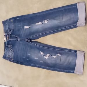 🌞🎉 Girl's Indigo Rein Capri Jeans